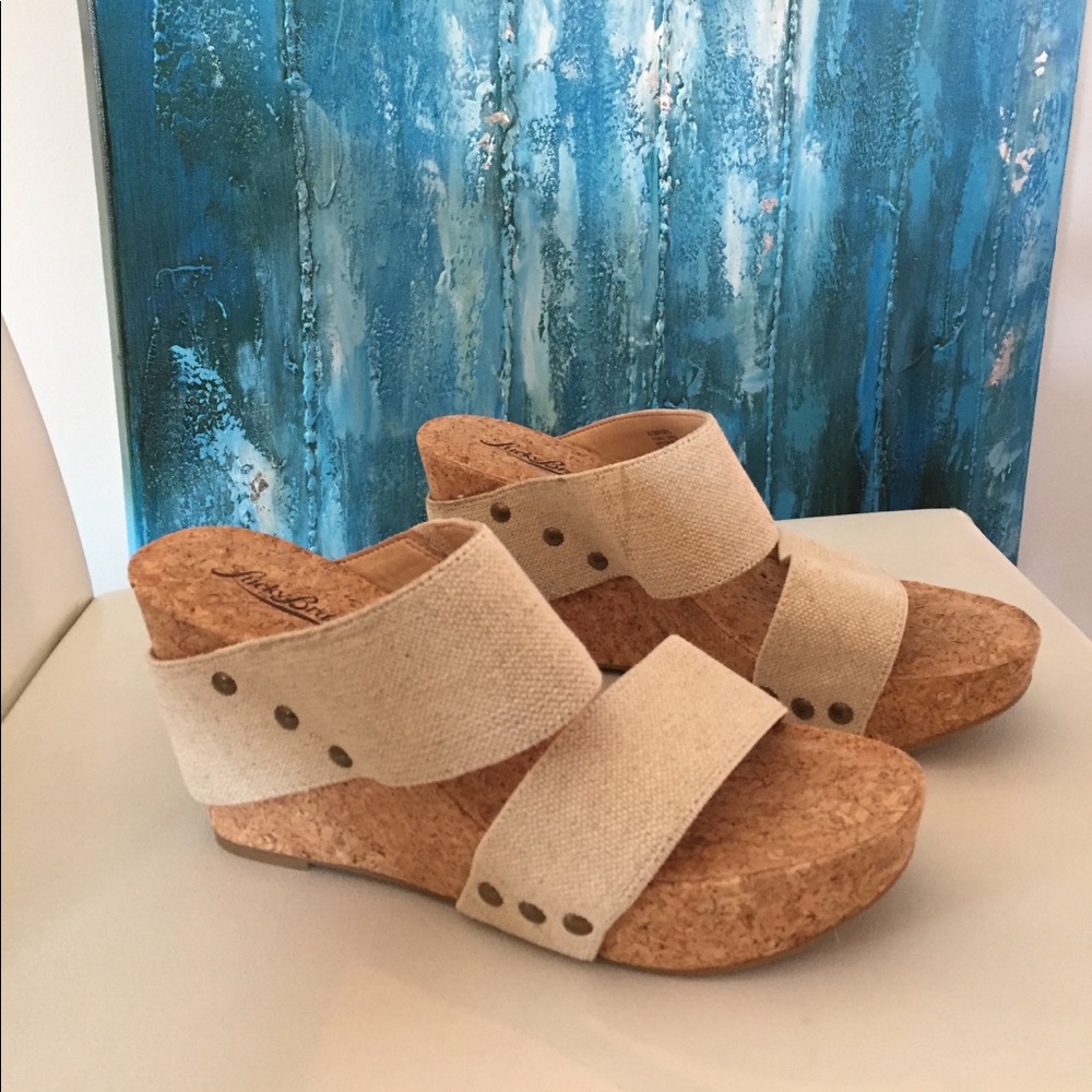 Lucky Brand wedge sandals